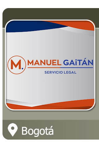Abogado Manuel Gaitán, asesorías en creación de empresa, propiedad intelectual, tecnología y protección de datos personales. Empleos para abogados y servicios en Derecho en Colombia y Latinoamérica