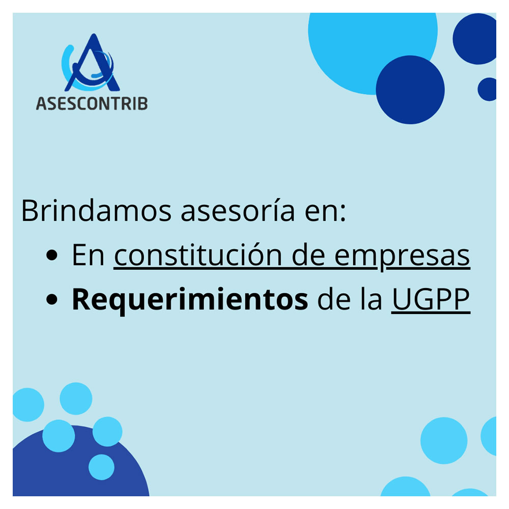 Asescontrib - Asesorías y consultorías contables, legales y tributarias