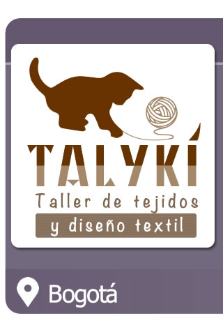 Tejidos Talykí :: Taller de tejidos y diseño textil, cursos de tejidos y modistería en Bogotá